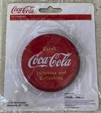 9397-2 € 4,00 coca cola magneet rond drink